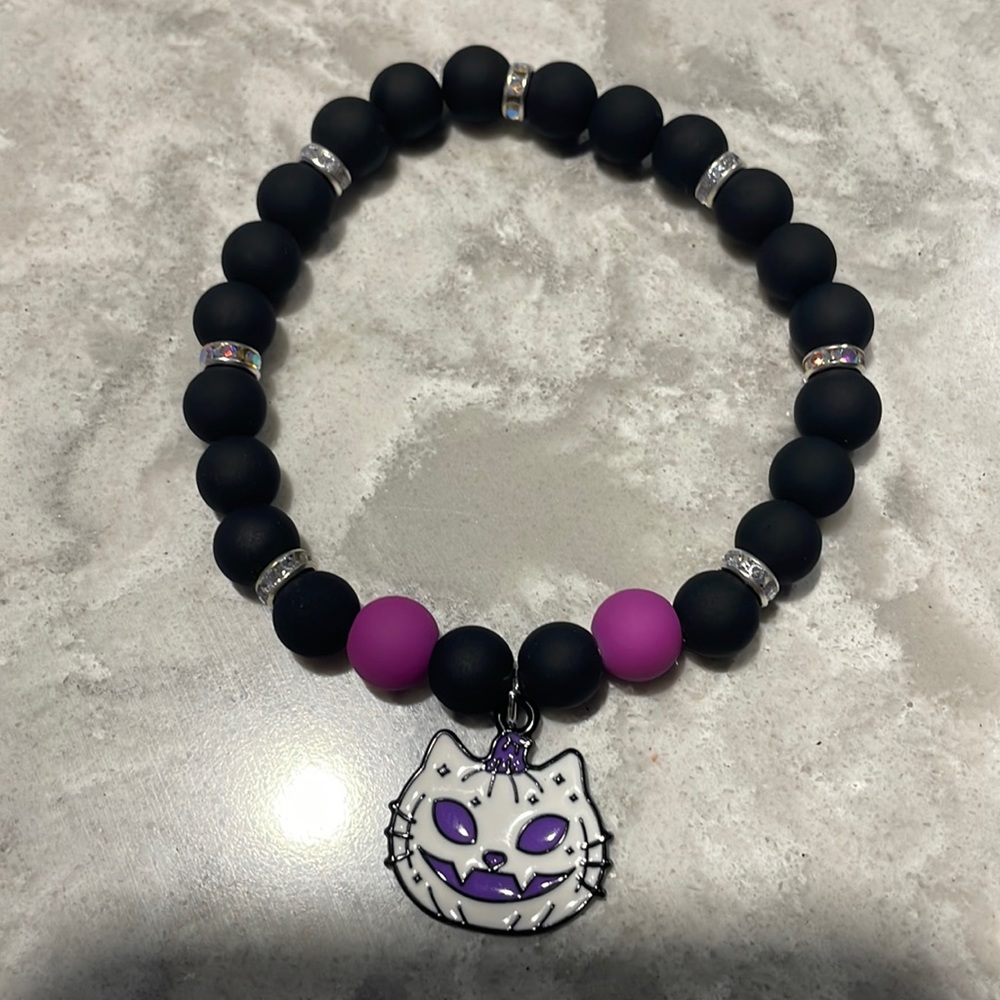 Halloween Cat Bracelet